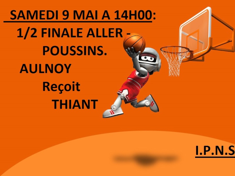 match quart de finale poussins 1 Affich11