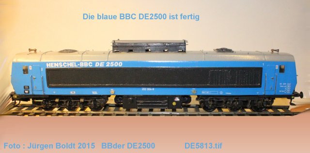 Das dritte Projekt 2014 - Die Henschel-BBC DE2500 Lok in 0 - Seite 3 De581310