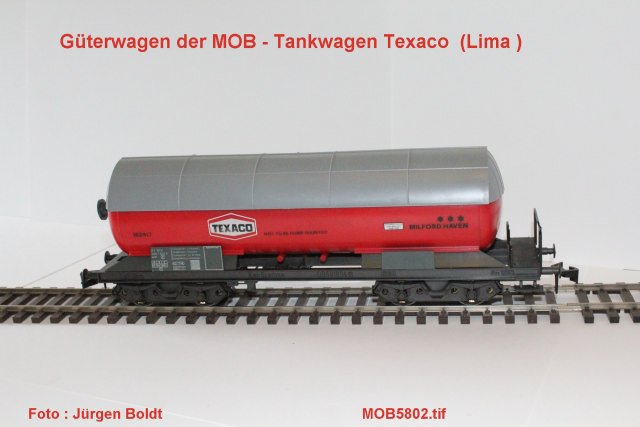 Güterwagen bei der MOB Mob58011