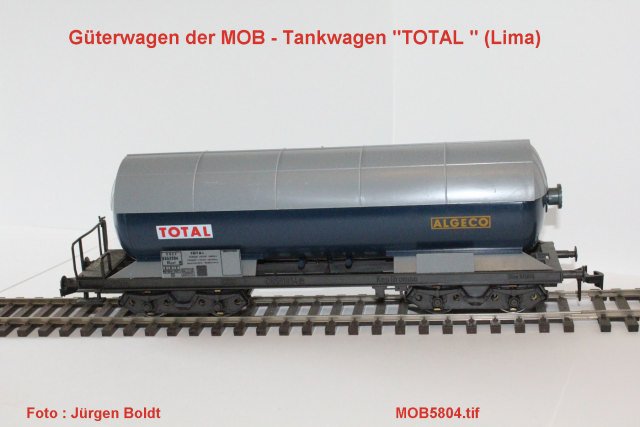 Güterwagen bei der MOB Mob58013