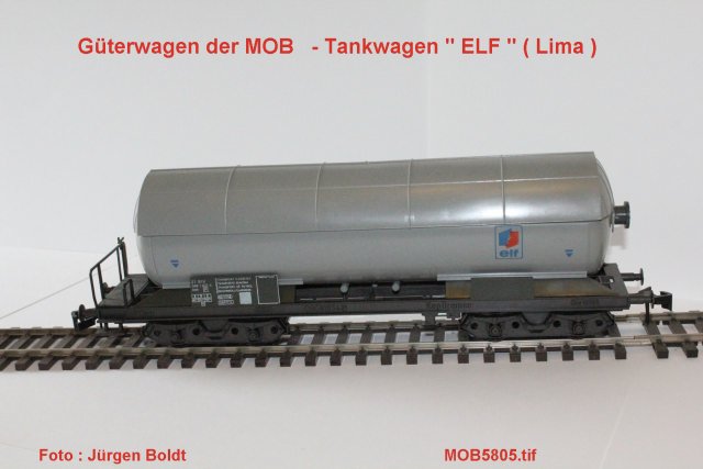 Güterwagen bei der MOB Mob58014