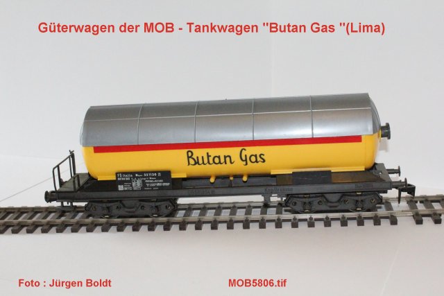 Güterwagen bei der MOB Mob58015