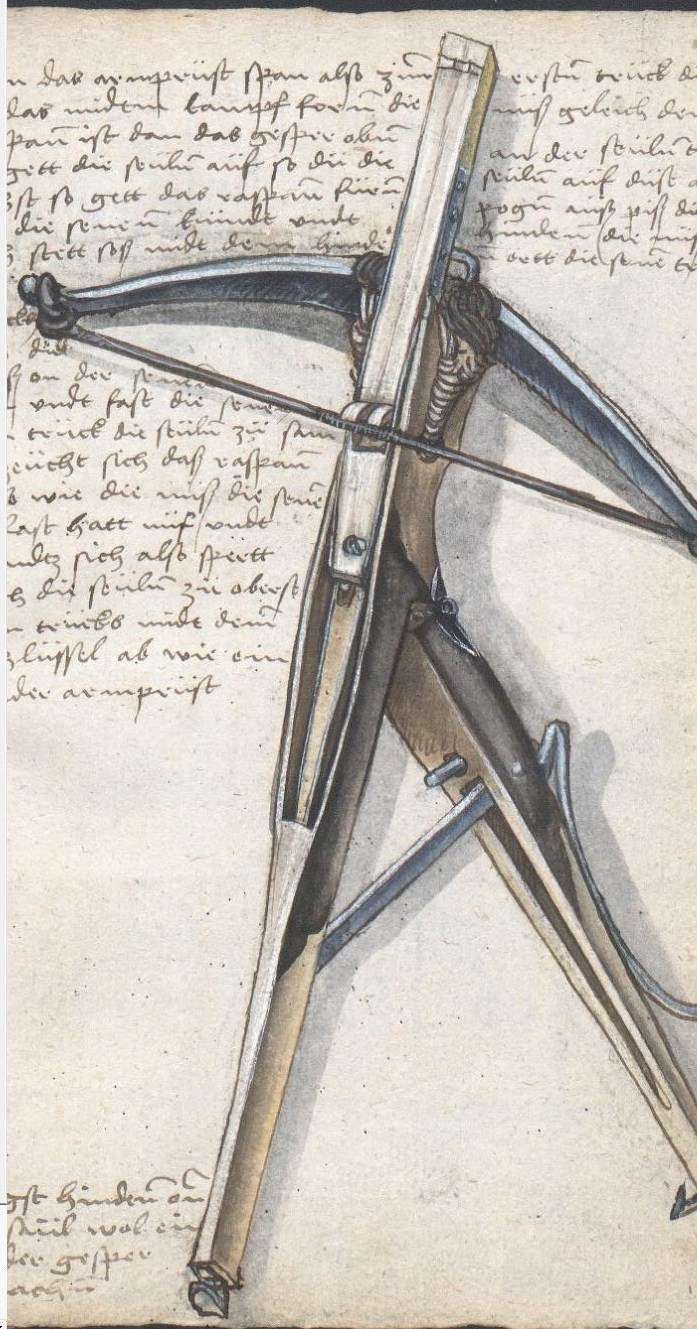 A selfspanning crossbow in the Loeffelholz MS Selfsp11