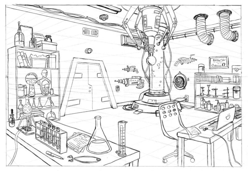 [help] Diorama scientifique pour pullip Horrib10