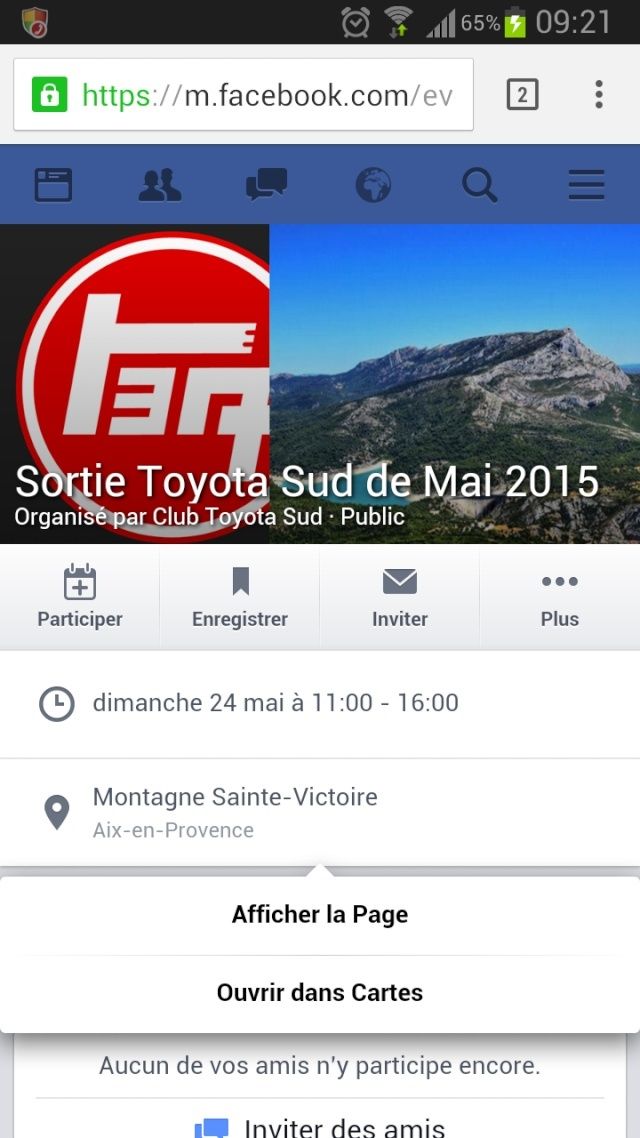 Sortie Club Toyota Sud (Bouches du Rhone 13) Screen10