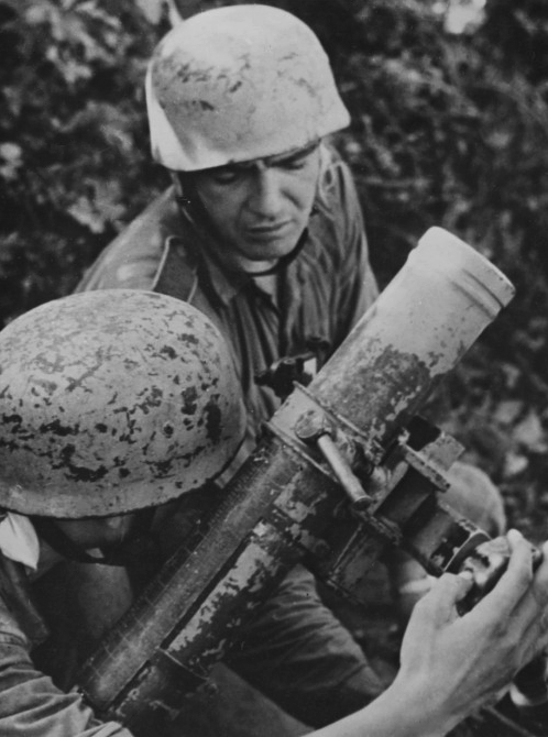 Granatwerfer, les mortiers de l'armée allemande. 2910