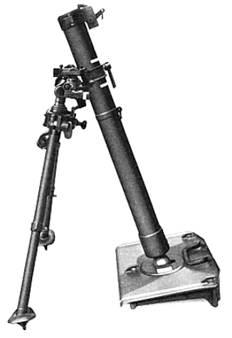 Granatwerfer, les mortiers de l'armée allemande. Mo11
