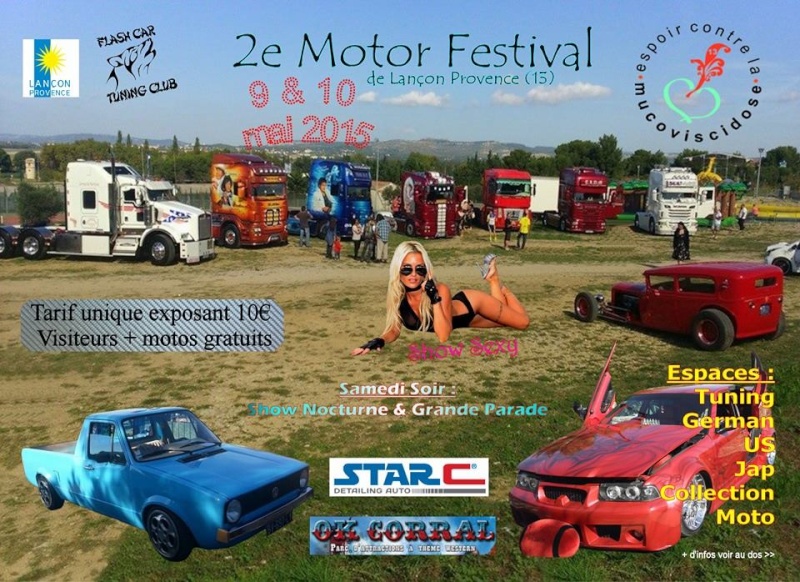 2eme  Motor Festival Show du Flash Car Tuning à Lançon de Provence les 09 et 10 Mai 2015 11102610