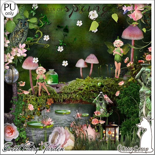 SWEET FAIRY GARDEN - lundi 19 avril / monday april 19th Kitty675