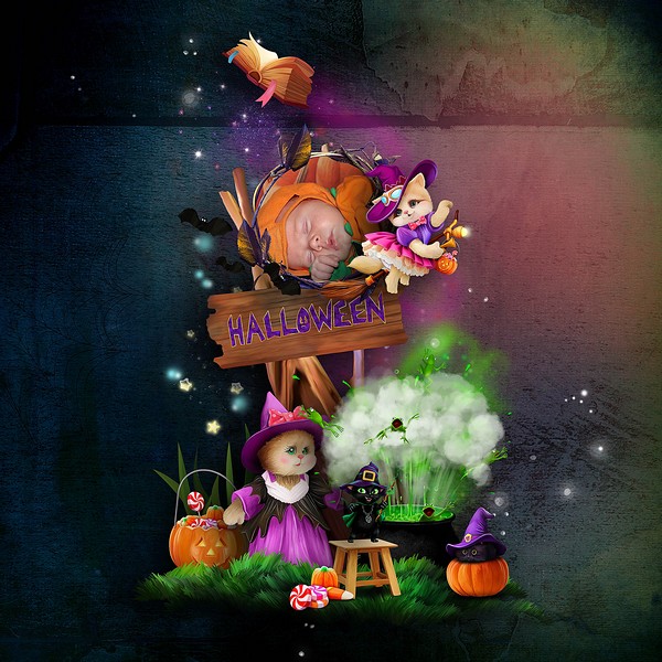 MISS CHATOUNETTE FÊTE HALLOWEEN - lundi 18 octobre / monday october 18th Kitty802