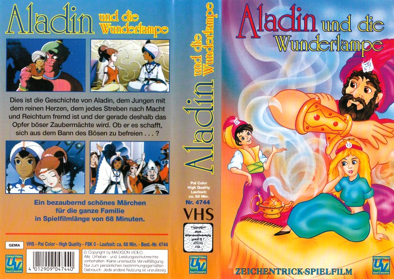 Les jaquettes de VHS / DVD que vous trouvez les plus moches? Aladin10