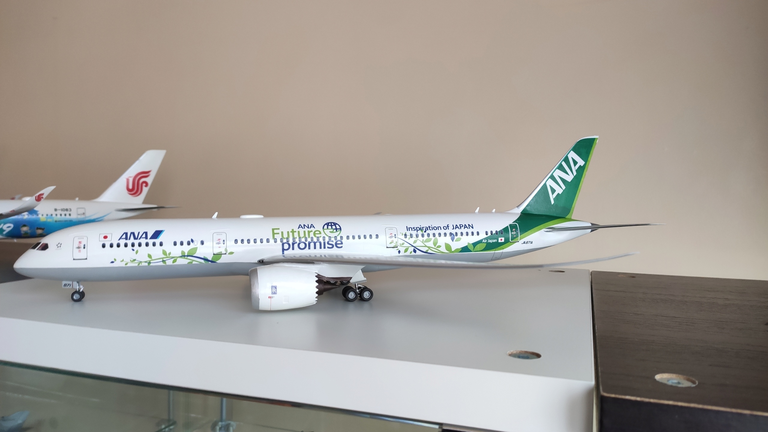 [Zvezda] B787-9 All Nippon Airways livrée "Green" 1/144 16930613