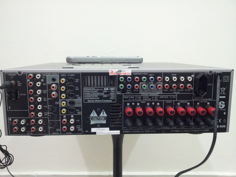 DEnon AVR 1907 7.1 Channel Home Theater Receiver Amplifier (Sold)