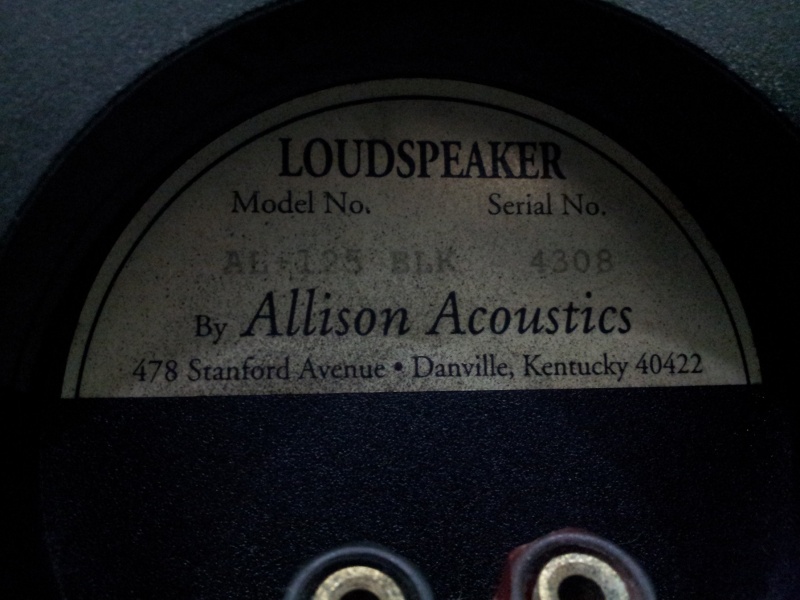 Roy Allison Acoustic SL-125 US Audiophile Piano Finish Floorstanding Speaker ( Used) 20150381