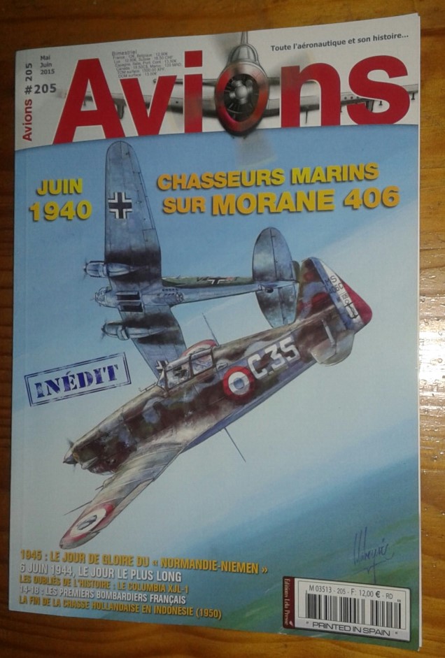 Mai Juin 2015, 25 pages speciales Normandie Niemen dans Avions n°205 20150510