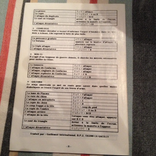 NOTICES AES : double notice en français des versions GUILLEMOT (listing) - Page 5 00710