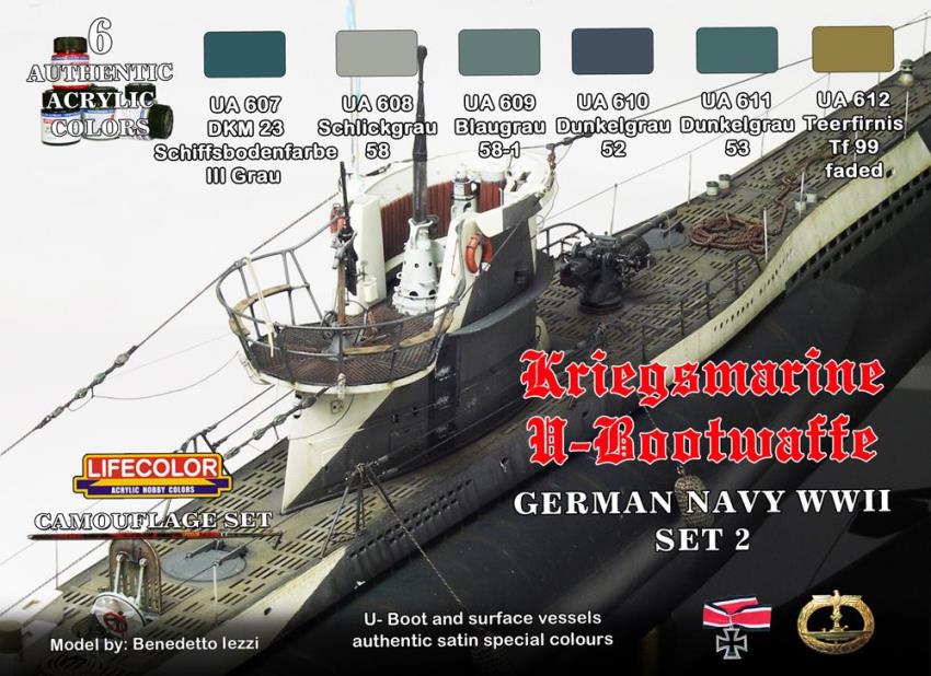 Quelle couleur de peinture Revell utiliser sur les navires de la Kriegsmarine ? Lifeco12