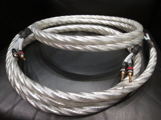 QED-Genesis Silver Spiral-Speaker Cable 3.0m (PAIR)-(Display) Genesi11