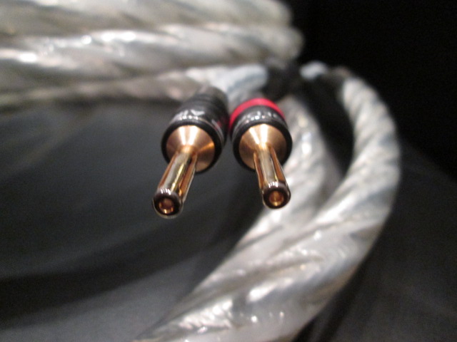 QED-Genesis Silver Spiral-Speaker Cable 3.0m (PAIR)-(Display) Genesi14