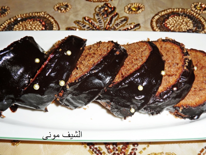  كيكة الشوكولاته بصوص الشوكولاته من مطبخ الشيف مونى بالصور 1712