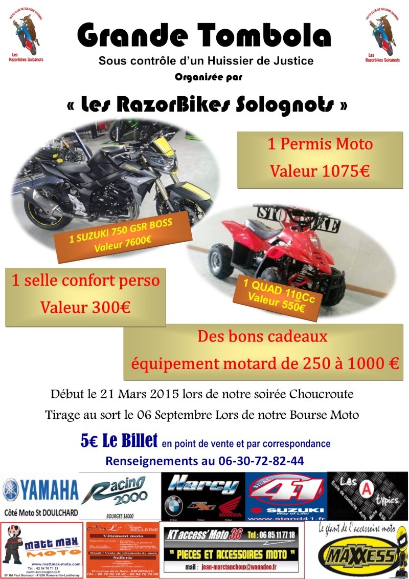  Tombola Moto Club Les RazorBikes Solognots 2015sa16