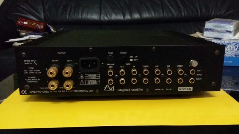 AVI Laboratory Series Integrated Amplifier S21MI (Sold) Avi_ba10