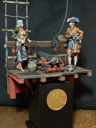 pirates sur pont de navire (peinture du décor fini) - Page 6 Dscn2511