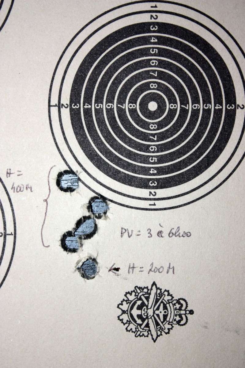 Essai: Cartouches de tir reduit pour armes francaises en 8X50R et pour Trapdoor en .45 USG  1907-110