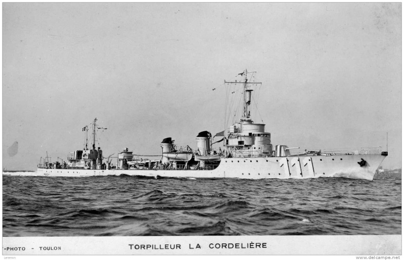 Les torpilleurs français Cordel13