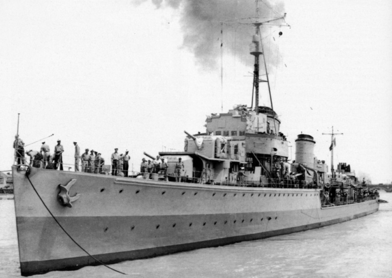 Destroyers allemands Kleber11