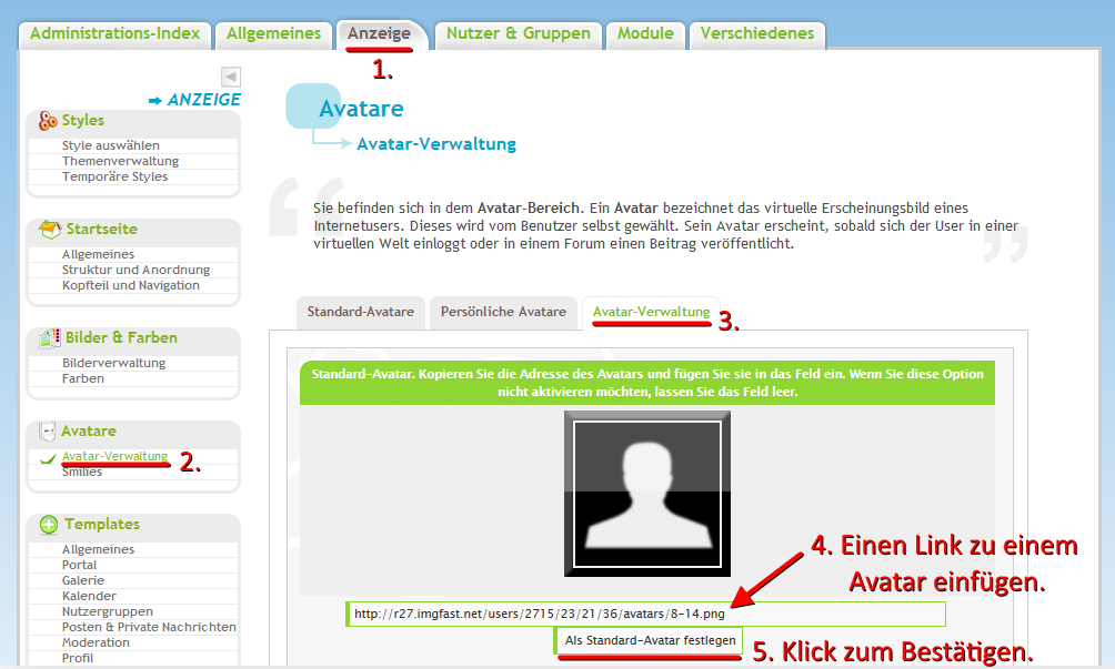 [phpBB2] Avatare festlegen? Avatar10