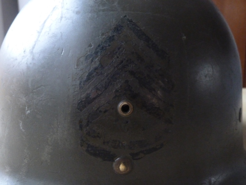 Identification casque M1 insigne Casque19
