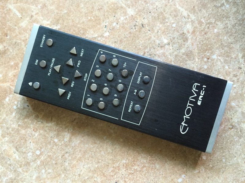 Emotiva ERC-1 With Original Remote, Sparingly Used Img_1311