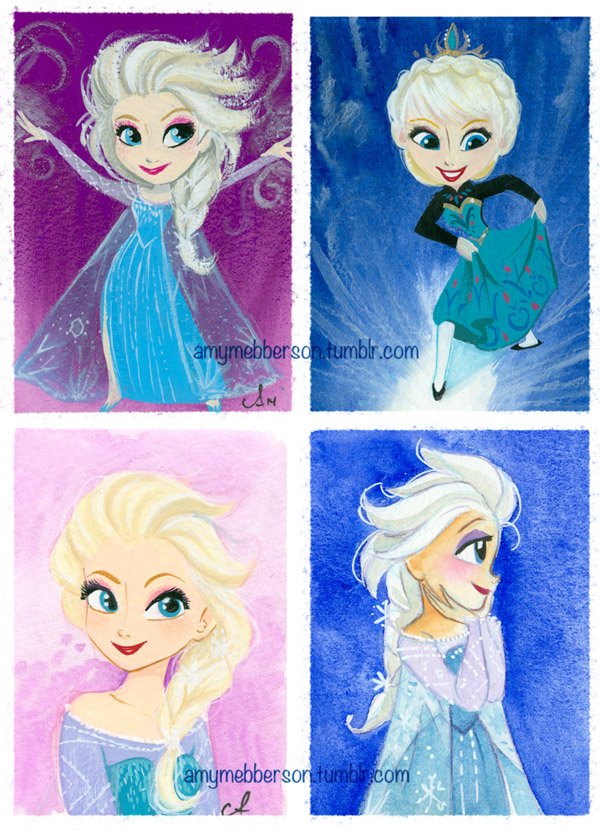 [Fan arts] La Reine des Neiges - Page 5 Tumblr14