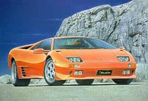 lamborghini diablo kit revell 07351 Reve-010