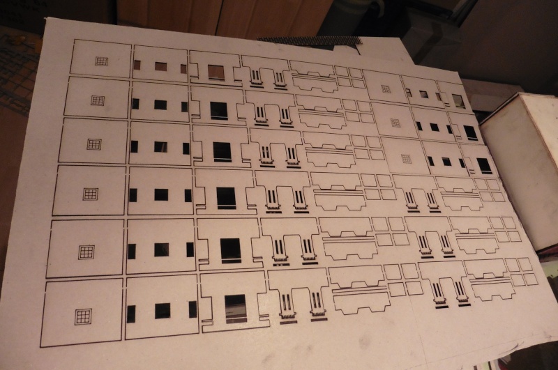 Fertig - Hamburger Michel 1:150 gebaut von Gusti und Bastelmaus P1050012