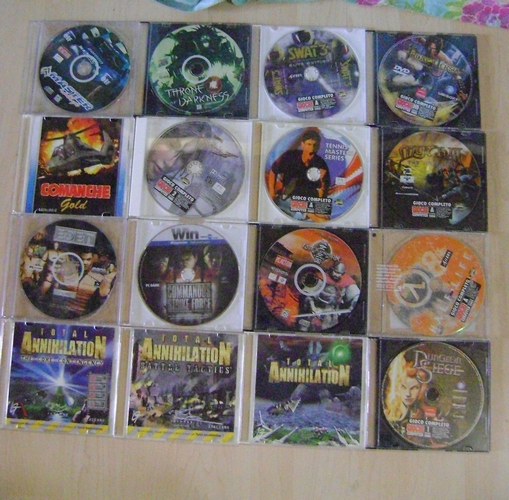 GIOCHI per PC : TITOLI VARI usati ma TENUTI BENE Pc_gam10