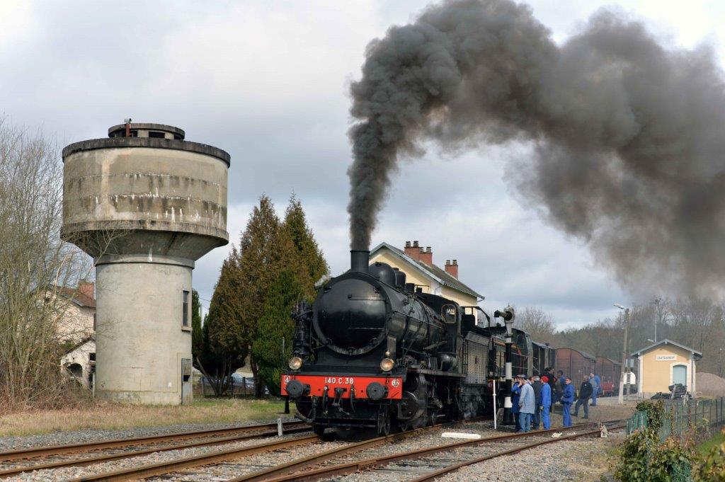 2015 - CFTLP : Quelques Photos de la vapeur 140-C-38 Limoges-Bugeat. 2015--13