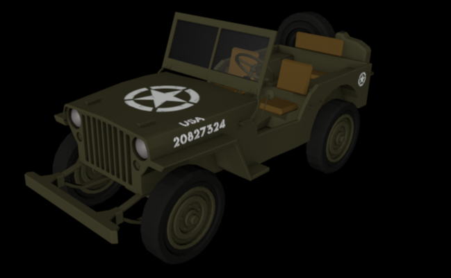 Jeep Willys Low-poly 2015-018