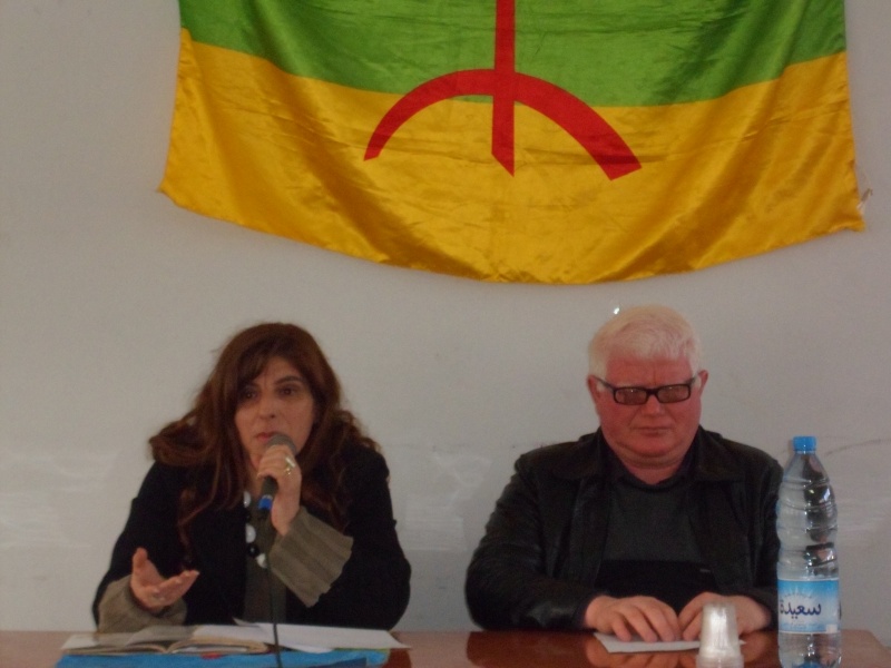 Kamira Nait Sidi (vice présidente du congrès mondial Amazigh) à Tizi N Berber le samedi 18 Avril à 13 heures (centre culturel) 613