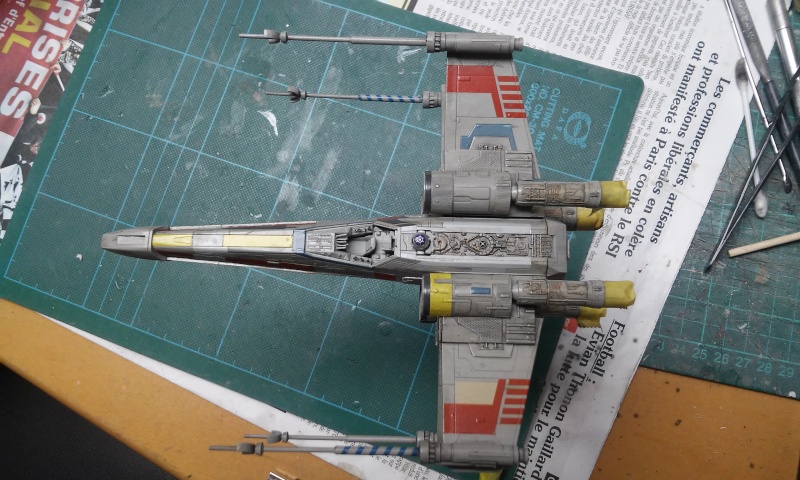 X-wing [BANDAI 1/72] - Modification en lampe par DJSLY 20150433