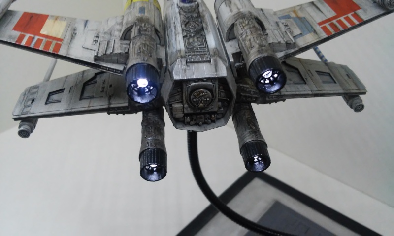 X-wing [BANDAI 1/72] - Modification en lampe par DJSLY 20150442