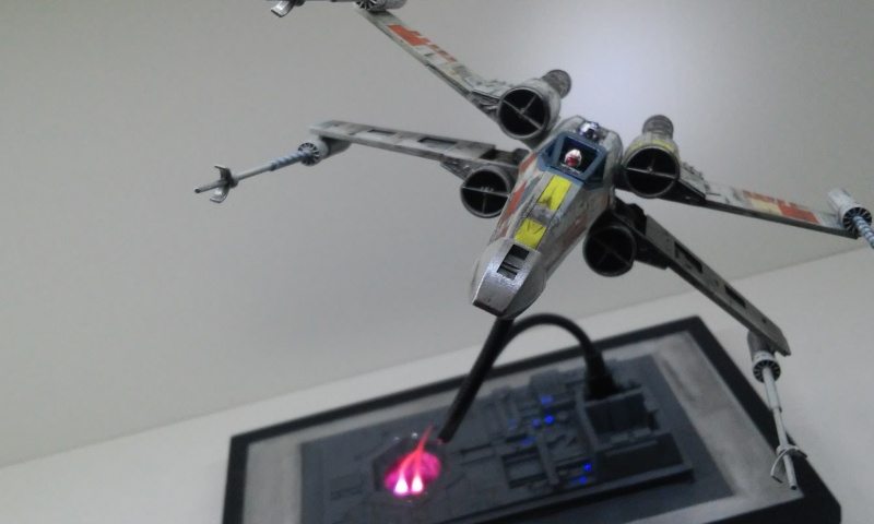 X-wing [BANDAI 1/72] - Modification en lampe par DJSLY 20150444