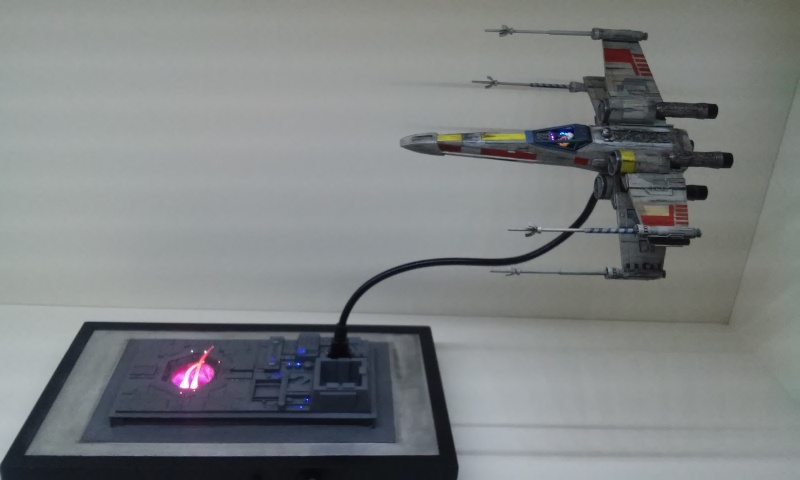 X-wing [BANDAI 1/72] - Modification en lampe par DJSLY 20150448