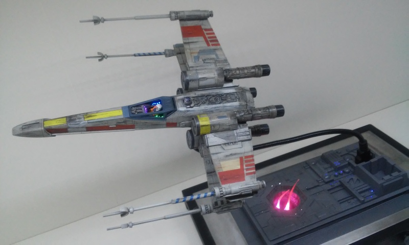 X-wing [BANDAI 1/72] - Modification en lampe par DJSLY 20150450