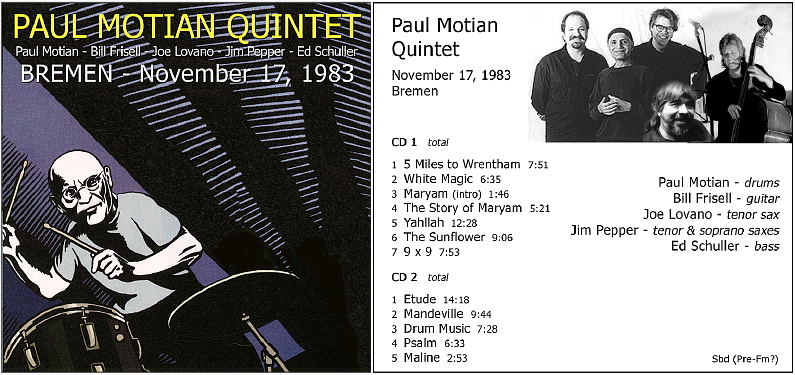 [Jazz] Playlist - Page 8 Motian10