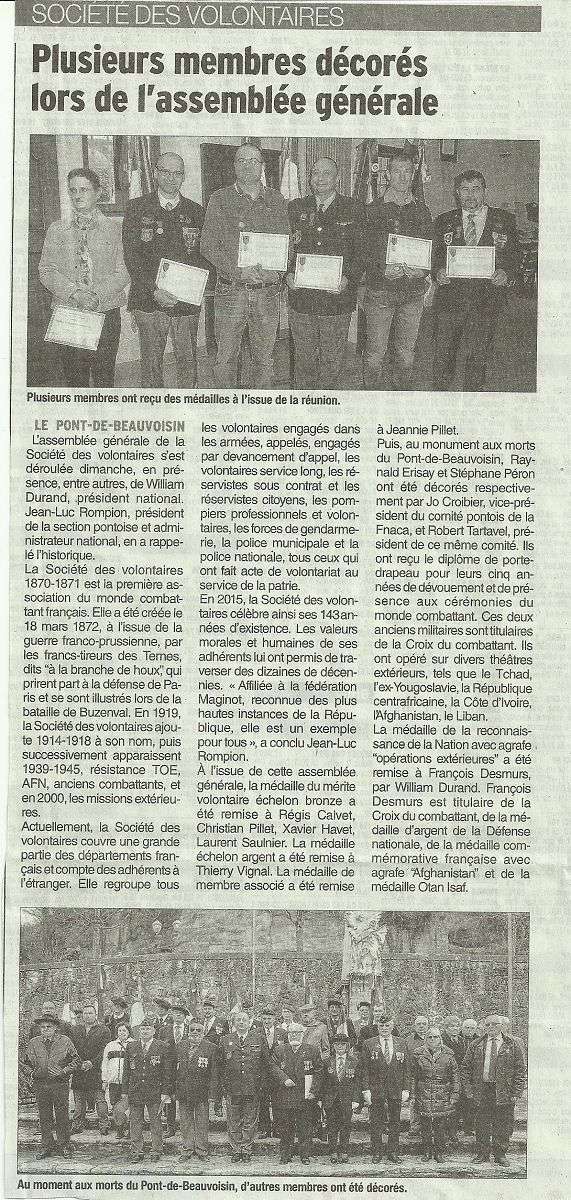 ACTIVITES DIVERSES DE LA SECTION SAVOIE ISERE - Page 3 Ag_20110