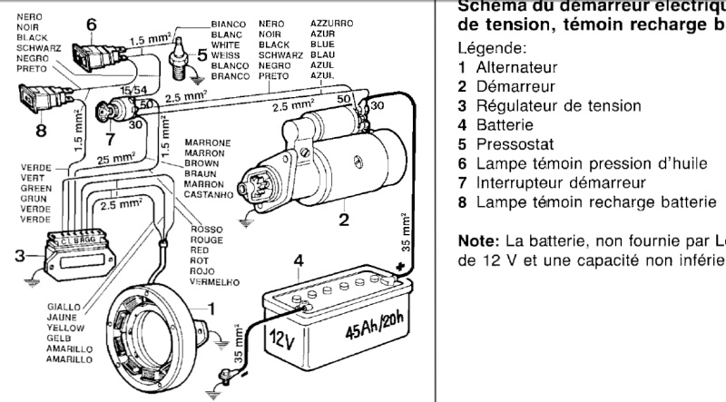 Montage du régulateur de tension sur Lombardini LDA96/97/100 Lombar10