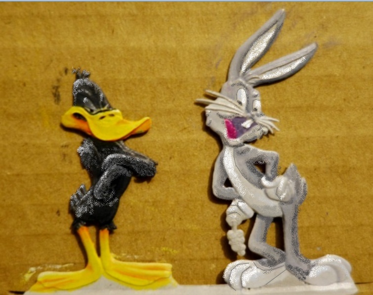 1er plat : Daffy Duck et Bugs Bunny Daffy110