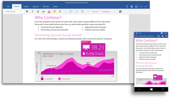 Microsoft sẽ giới thiệu Office 2016 vào tuần tới Word_u10